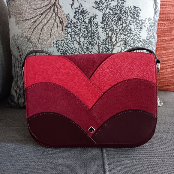 Kate Spade Suede/Leather Crossbody - Picture 5 of 11